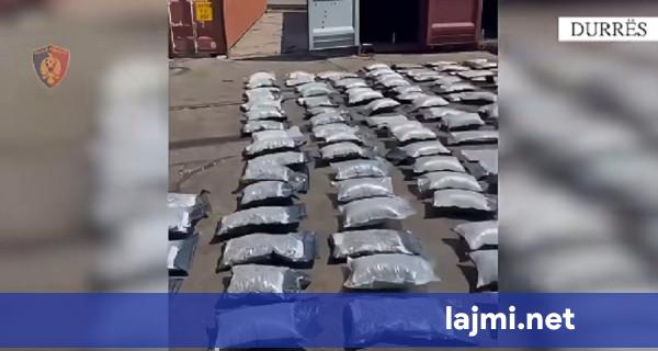 Drogë nga Kanadaja drejt Shqipërisë  goditet grupi në Durrës  sekuestrohet lënda me vlerë 1 milion euro