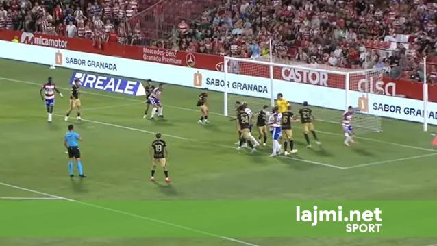 Skandal në Spanjë  arbitri fishkëllen dhe të gjithë ndalojnë  por goli në Mallorca Granada është i vlefshëm