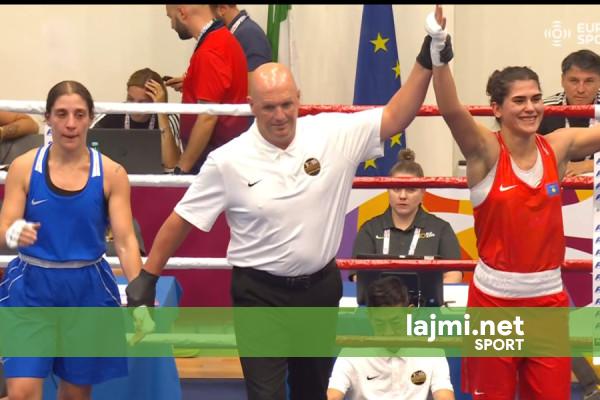 Donjeta Sadiku triumfon bindshëm dhe kalon në finalen e Taranto 2026
