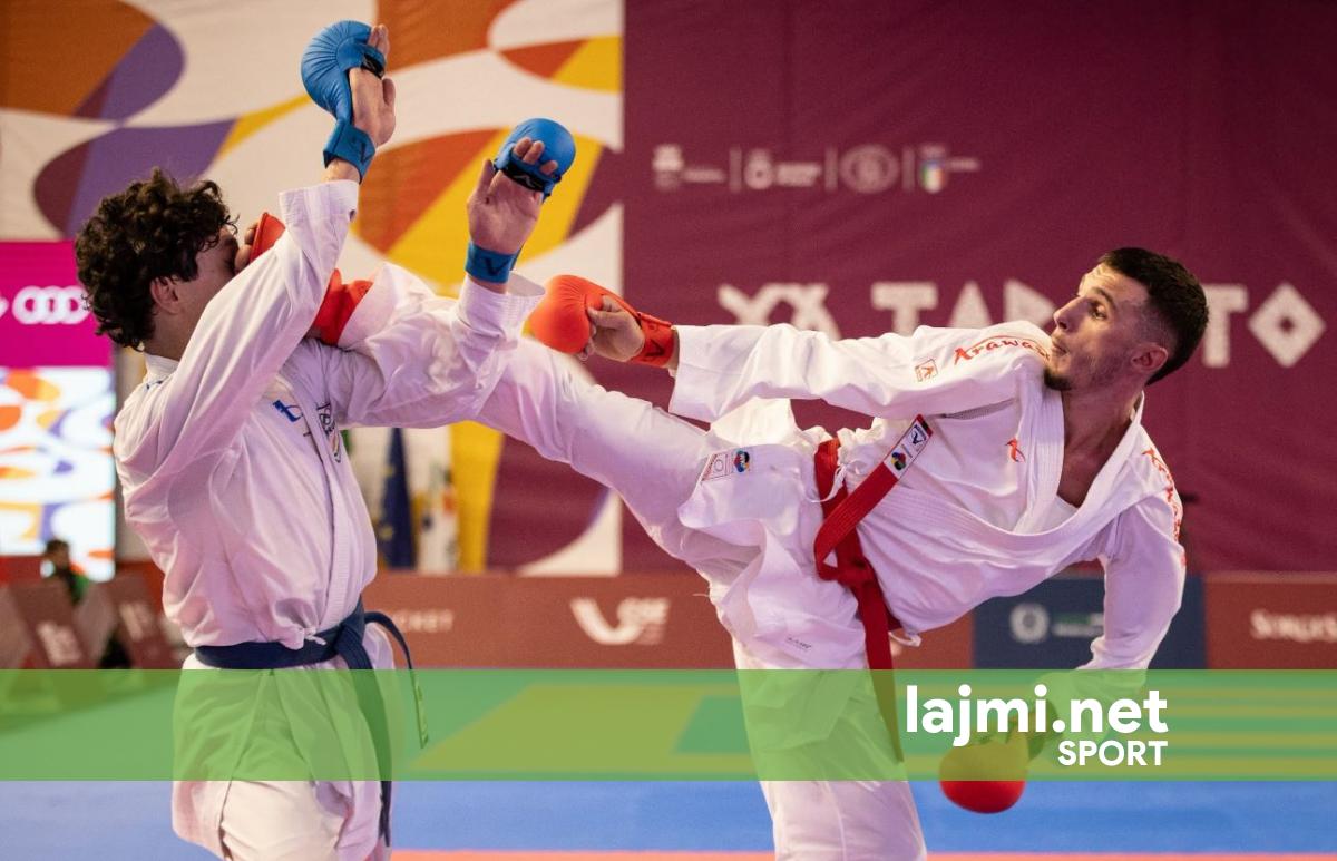 Islam Selmani kualifikohet në gjysmëfinale të Lojërave Mesdhetare në karate