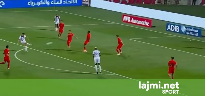 Asllani shënon supergol në Emiratet e Bashkuara Arabe