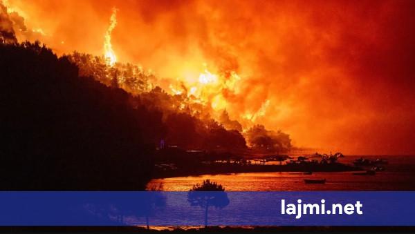 Zjarret në Shqipëri  Ministria e Mbrojtjes  11 vatra aktive   Mbi 1 100 forca të angazhuara në terren