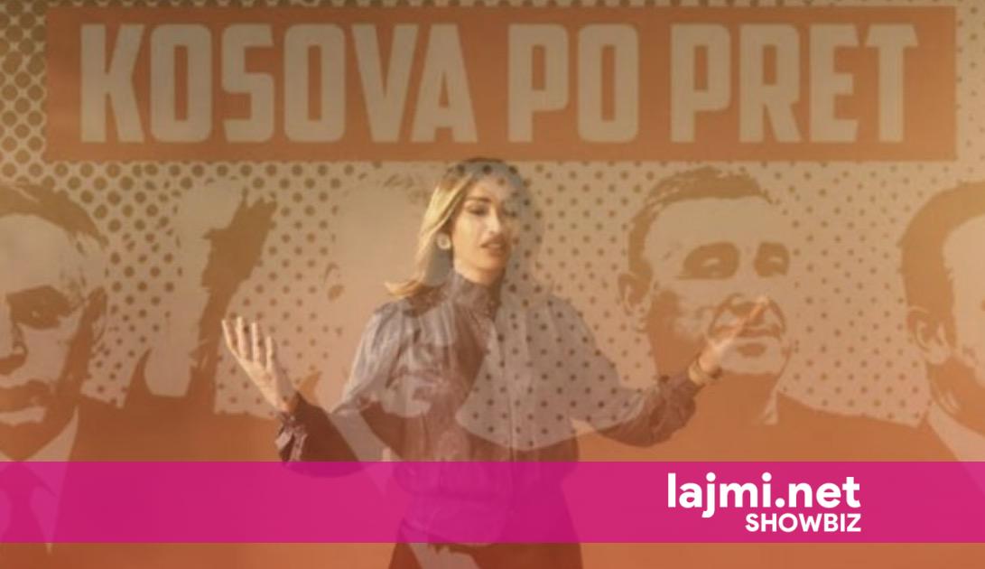 Dafina Dauti prek zemrat me këngën e re  Kosova po pret   pak ditë para vendimit në Hagë