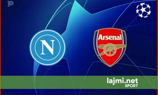 Formacionet zyrtare  Napoli   Arsenal