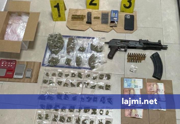 Arrestohen tre persona në Prishtinë për drogë  armë dhe manipulim me prova