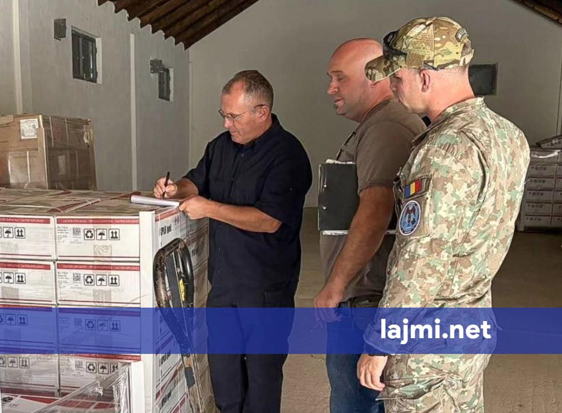 KFOR dhe institucionet e Kosovës inspektojnë deponinë e eksplozivëve në Gllarevë