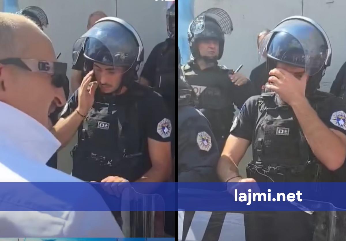 Mes lotësh  polici i Kosovës kryen detyrën e tij për ruajtjen e rendit tek EULEX i