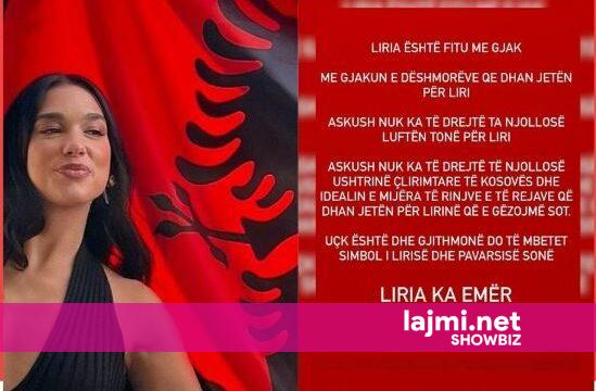  Liria është fituar me gjak   mesazhi i ri i Dua Lipës pas vendimit të Hagës për ish krerët e UÇK së