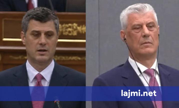 E njëjta kravatë  i njëjti mesazh  gjithnjë për liri e pavarësi  Thaçi në ditën e pavarësisë dhe 18 vjet më vonë në ditën e dënimit