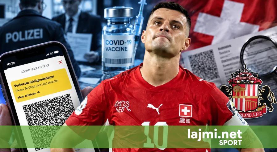  Ka konfirmimin nga mjeku   Xhaka mohon akuzat për certifikatën e COVID 19