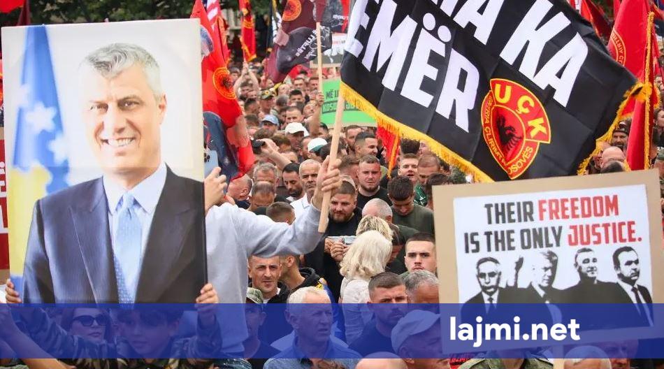  Vendimi i Hagës  nxjerr nxënësit në protestë në Malishevë  marshojnë në mbështetje të ish krerëve të UÇK së