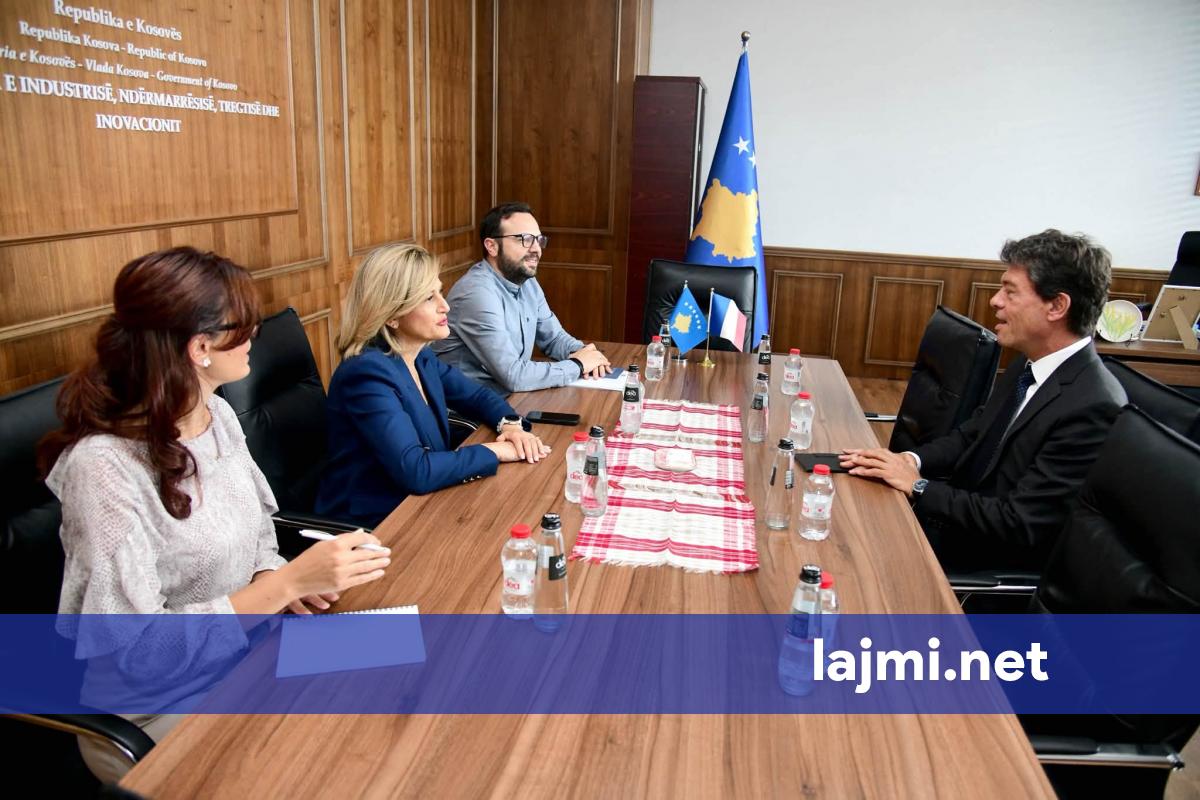Kusari Lila priti ambasadorin e ri të Francës  diskutohet për bashkëpunimin ekonomik