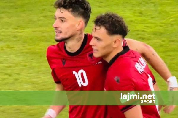 Asllani dhe Muçi i japin fitoren Shqipërisë ndaj Bjellorusisë