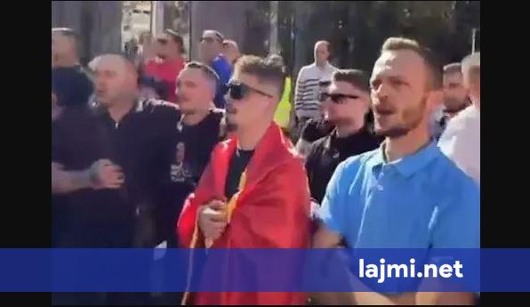  UÇK  UÇK  UÇK    mërgata shqiptare proteston në Nuremberg të Gjermanisë kundër vendimit të Speciales