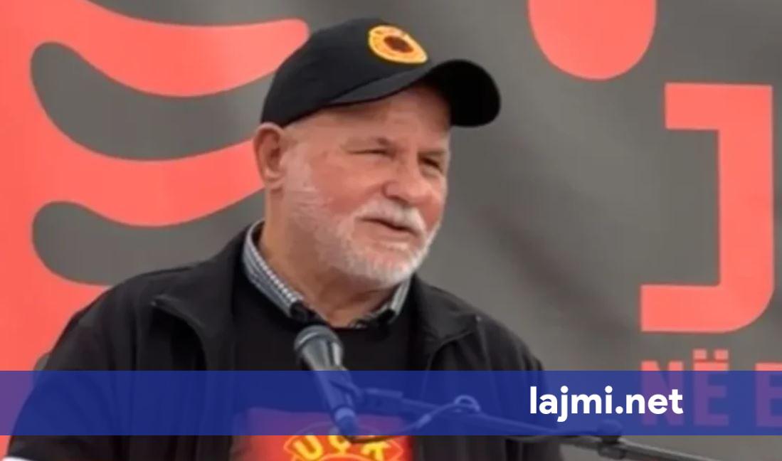 Aliti në marshin  Jo në emrin tim  në Shkup  Dënimi i çlirimtarëve është turp dhe njollë mbi Kosovën