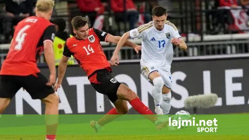  Dardanët  përballë Austrisë për të mbajtur gjallë ëndrrën për Ligën A