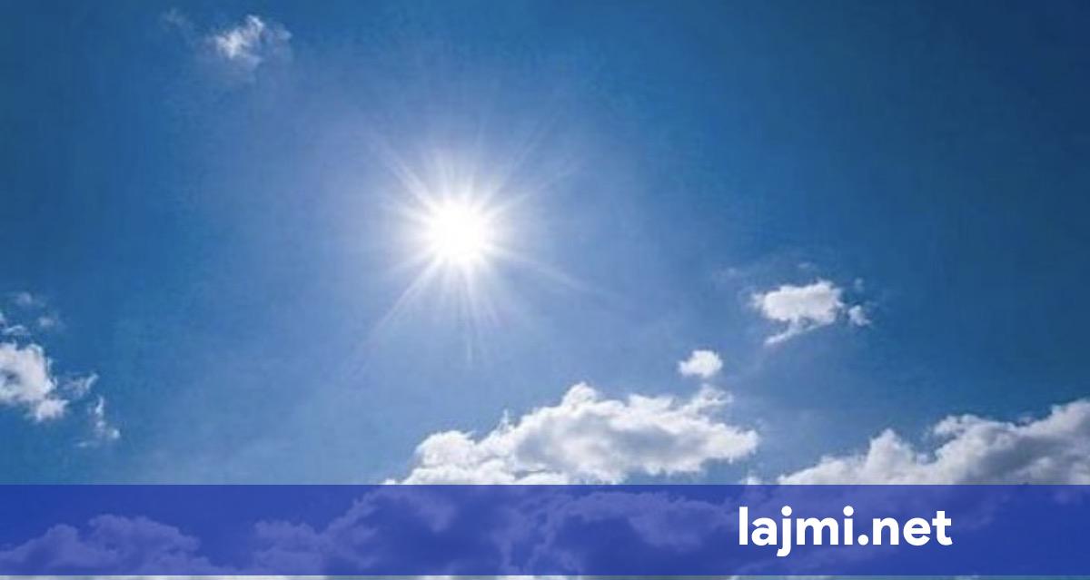 Moti sot me diell  temperaturat maksimale deri në 26°C