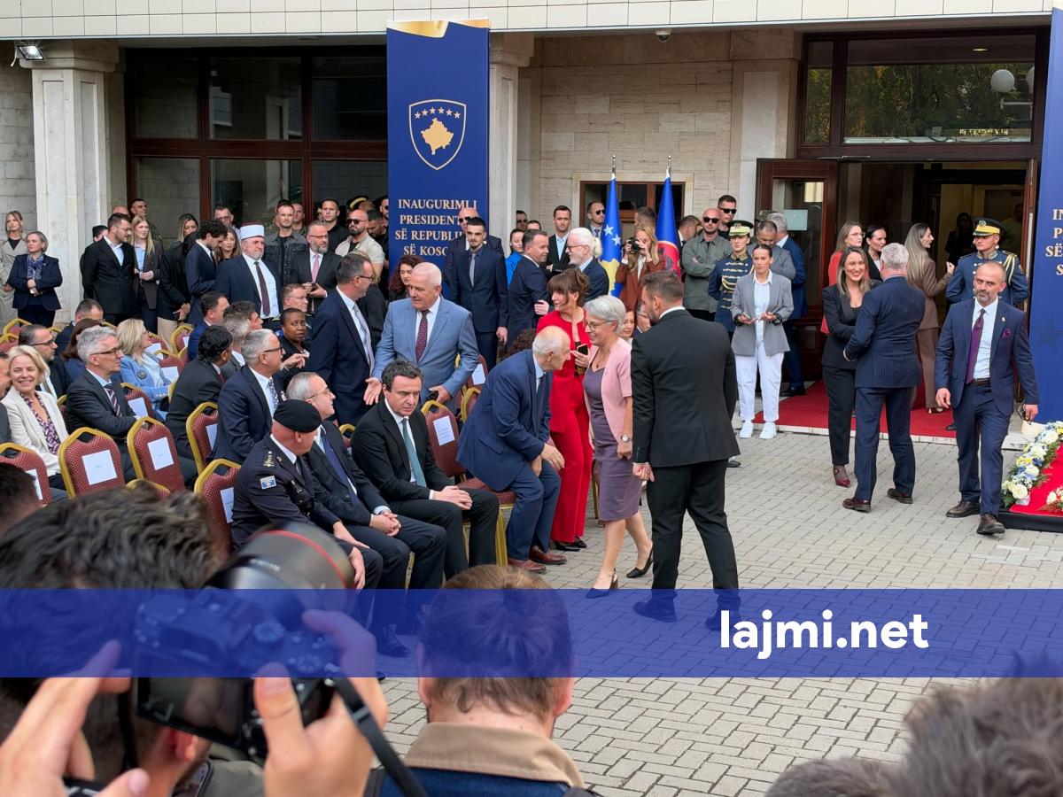 Familjarë e figura shtetërore mblidhen së bashku  inaugurimi i presidentes Justina Shiroka Pula