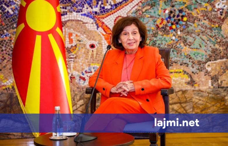 Presidentja e Maqedonisë së Veriut uron Justina Shiroka Pulën  Pres me padurim të punoj ngushtë me të