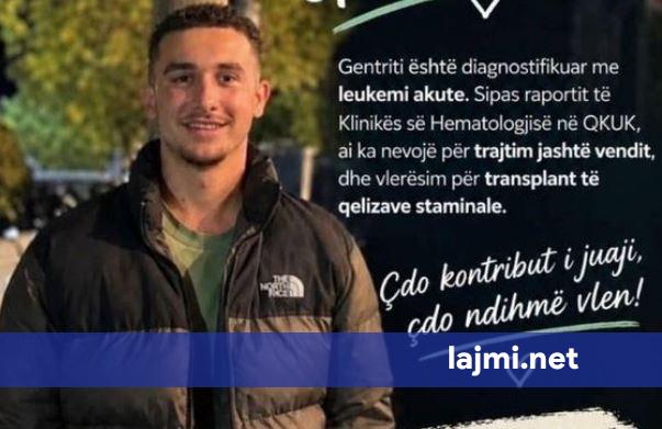 Gentriti po lufton me leukeminë  familja bën thirrje për ndihmë