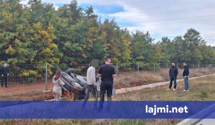 Vetaksident në rrugën Prishtinë Gjilan