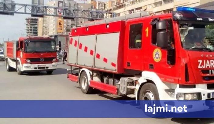 Zjarr në një banesë në Tophane të Prishtinës  banorët dalin jashtë nga frika