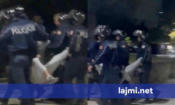 Protestuesi 19 vjeçar me këmbë të thyer  shefi i komisariatit numër 1 dhe katër policë pezullohen nga puna