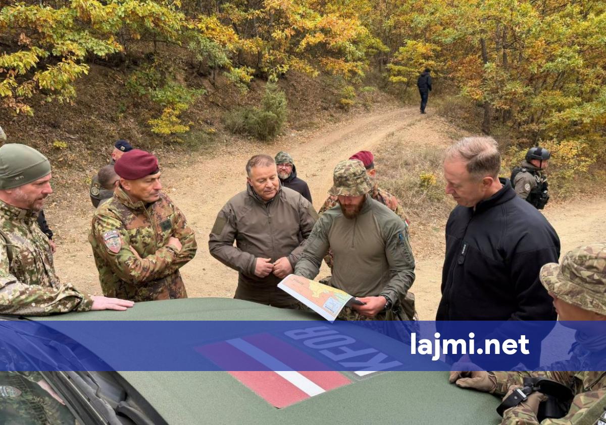 Vizita e Gazmend Hoxhës në veri me admiralin Wikoff dhe Vergorin  Policia  U vlerësua bashkëpunimi për mbikëqyrjen e brezit kufitar