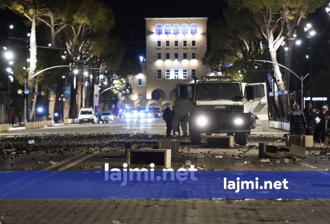 Tirana në kaos nga protesta e ditës së djeshme  68 persona të arrestuar dhe 20 të proceduar penalisht