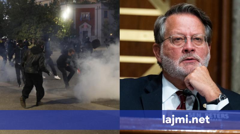 Protestat në Shqipëri  reagon senatori demokrat i Miçiganit  Autoritetet të shmangin agresionin ndaj protestuesve paqësorë