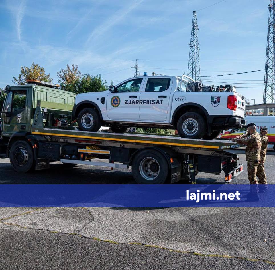 KFOR i me donacion për zjarrfikësit e Pejës