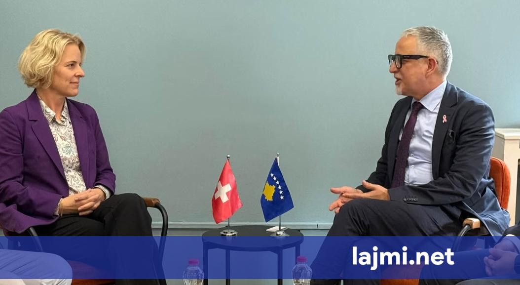 Vitia priti ambasadoren e re të Zvicrës në Kosovë  diskutojnë bashkëpunimin në shëndetësi