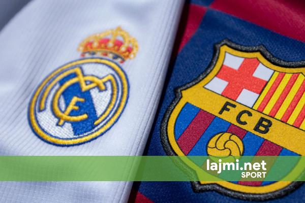Formacionet zyrtare  Barcelona   Real Madrid