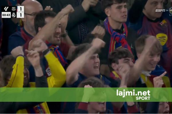 Barcelona barazon rezultatin  Raphinha rikthen lojën në 1 1