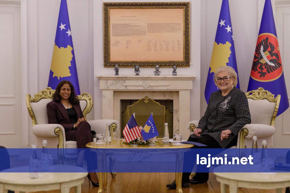 Anu Prattipati takohet me presidenten Shiroka Pula  ambasada amerikane rithekson përkushtimin ndaj Kosovës