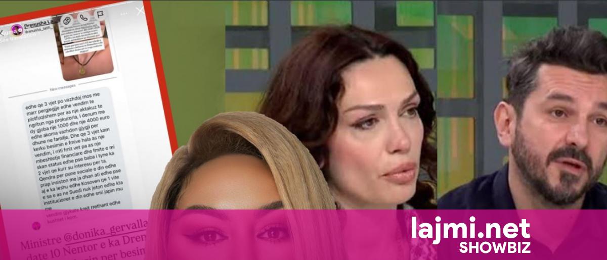 Vesa Luma e etiketon Donika Gërvallën për rastin e Drenushës  Publikon mesazhin ku ajo rrëfen vështirësitë
